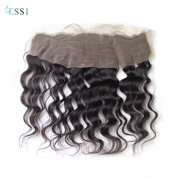 Loose wave unprocessed virgin cuticle Brazilian human hair lace frontal fast shipping top quality